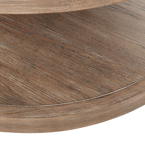 South Bend - Round Cocktail Table - Brown