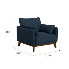 Aria - Chair - Navy Storm