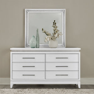 Reflections - Lighted Mirror - White