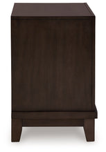 Neymorton - Dark Grayish Brown - Two Drawer Night Stand
