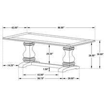 Parkins - Rectangular Dining Table - Rustic Espresso