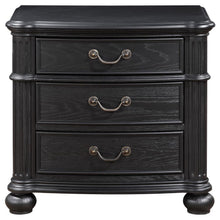 Celina - 3-Drawer Nightstand - Black