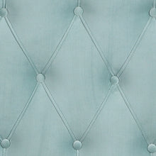 Amelia - Upholstered California King Bed - Light Blue
