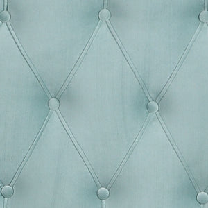 Amelia - Upholstered California King Bed - Light Blue
