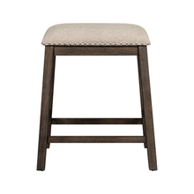 Harrison - Upholstered Console Stool - Brown