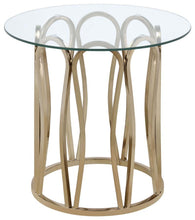 Monett - Round Glass Top Table