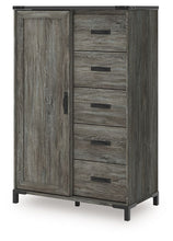 Frandern - Bookcase Panel Bedroom Set With Storage