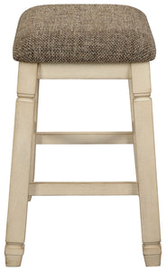 Bolanburg - Beige - Upholstered Stool (Set of 2)