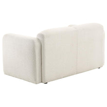 Dorset - Fabric Upholstered Round Track Arm Loveseat