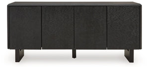 Farrelmore - Black - Accent Cabinet