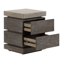 Piedmont - Chairside Table - Charcoal / Ash
