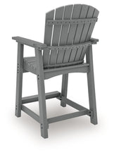 Sanctuary Beach - Barstool (Set of 2) - Dark Gray