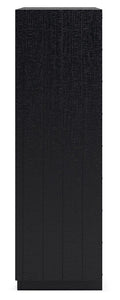 Londer - Five Drawer Chest - Black