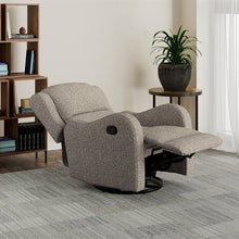 Henry - Manual Swivel Glider Recliner - Speckled Brown