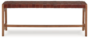 Lemmund - Accent Bench - Natural / Brown