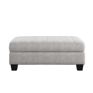 Myles - Storage Ottoman - Overcast