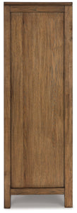 Cabalynn - Light Brown - Five Drawer Chest