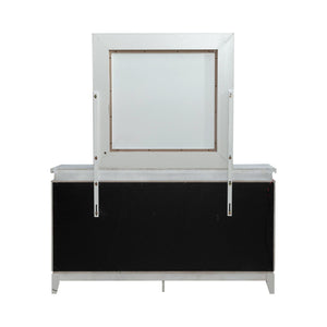 Reflections - Dresser & Mirror - White
