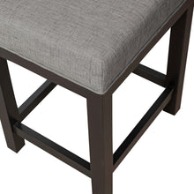 Tanners Creek - Upholstered Console Stool (Set of 3) - Dark Gray