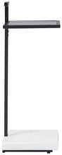 Mannill - Accent Table - Black / White