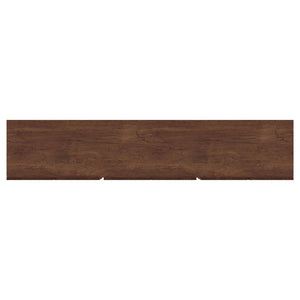 Trask - Wood TV Stand Media Console - Mango Brown