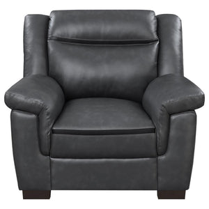 Arabella - Upholstered Padded Arm Sofa Set