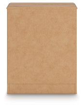 Aleaport - One Drawer Night Stand - Warm Brown