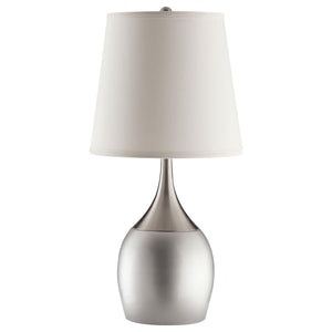 Tenya - Empire Shade Urn Table Lamp (Set of 2) - Silver