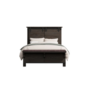 Newton - Complete King Bed - Cocoa Brown