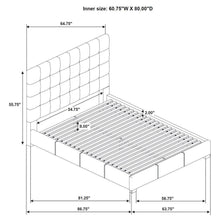 Medley - Genuine Leather Platform Bed