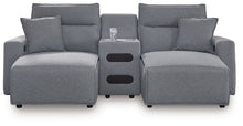 Modmax II - Reclining Sectional - Salt And Pepper