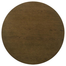 Ottowa - Round Wood Table With Shelf