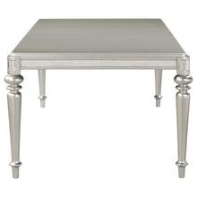 Bling Game - Extension Dining Table - Metallic Platinum