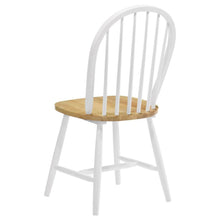 Allison - 5 Piece Round Drop Leaf Dining Table Set - White