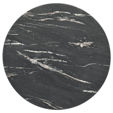 Skylark - Round Marble - Like Smart Top Coffee Table - Black