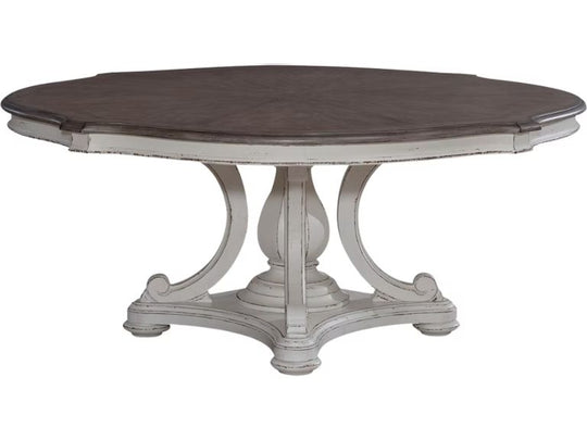 Magnolia Manor - Round Table - White
