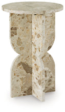 Treygan - Accent Table - Beige