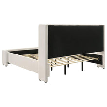 Alamosa - Boucle Upholstered Wingback Bed