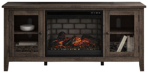 Arlenbry - TV Stand With Fireplace