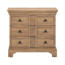 Haven Hills - Bedside Chest With Charging Station - Camel Beige