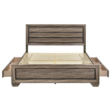 Kauffman - Wood Storage Panel Bed