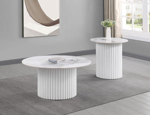 Rowena - Round Sintered Stone Table