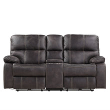 Jessie James - Power Loveseat - Dark Graphite