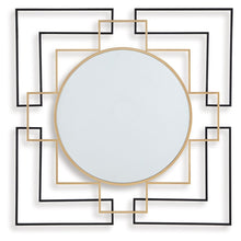Oceanal - Black / Gold Finish - Accent Mirror