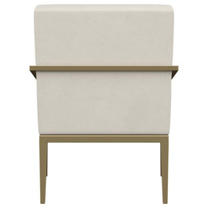 Kirra - Upholstered Metal Arm Accent Chair