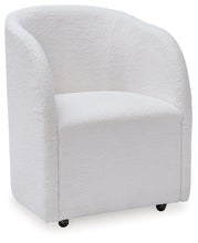 Rowanbeck - Dining Upholstered Arm Chair (Set of 2) - Ivory