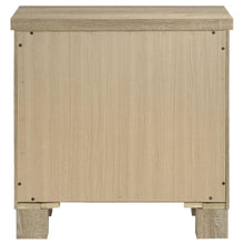 Oakglen - 2-Drawer Nightstand Bedside Table - Weathered Oak