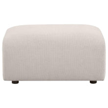 Burnett - Chenille Upholstered Ottoman