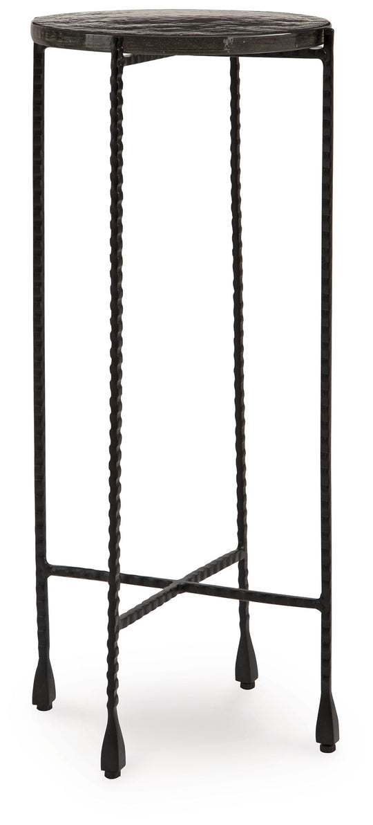 Newgoren - Accent Table - Clear / Black