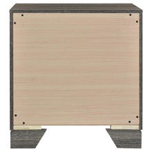 Wright - 2-Drawer Nightstand Bedside Table - Brown Oak